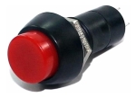 Ключ PBS-11A 250VAC/1A изкл-вкл, червен