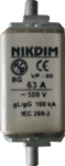 Високомощен предпазител VP-00, 63А/500V