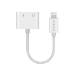 Преходник Earldom ЕТ-ОТ33, Lightning към 2 x Lightning F, 13см, Бял