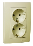 Контакт двоен висок MAKEL Lilium Natural Kare КРЕМ 32010057