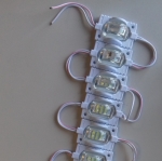 Светодиоден модул 3 LED smd5730, лупа, 12VDC студено бяла светлина