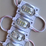 Светодиоден модул 3 LED smd5730, лупа, 12VDC студено бяла светлина