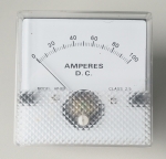DC амперметър EverStar, скала HP-80P 0 - 100