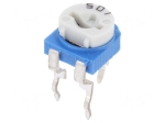 Тример потенциометър 500 ohm 0.1W хоризонтален монтаж RKT6V-500