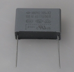 1.5uF 305V X2 MKP62 Полипропиленов Кондензатор
