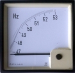 Честотомер 47-53Hz 144/144mm