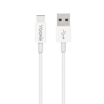 Кабел за данни Yookie CB1, Type-C, 2.0m, Бял