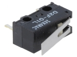 D2F-01L OMRON OCB Микропревключвател SNAP ACTION с лост SPDT 0.1A/30VDC
