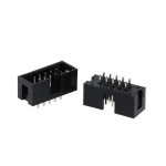 CH87102V100 съединител за лентов кабел щифтов прав 2х5 pin 2.54mm