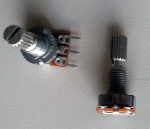 RFT Потенциометър, моно, аксиален, еднооборотен, 100kohm THT 6mm