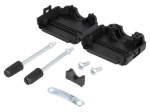 Корпус за конектори D-Sub, D-Sub 15pin / D-Sub HD 26pin, прав