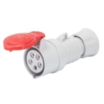 Подвижен контакт 16A, IP44, 3P+N+T, 400V, 6H червен