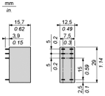 Интерфейсно реле 2C/O, 8А, 24VAC RSB2A080B7 SCHNEIDER ELECTRIC