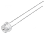 Светодиод 4.8mm червен OSHR56A1A-JK OPTOSUPPLY 750mcd 100° 1.8-2.6V