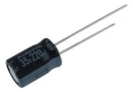 220uF 35V 8x11.5mm 105°C Кондензатор електролитен RUBYCON