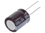1000uF 35V 16x20mm 105 °C Кондензатор електролитен с нисък импеданс NICHICON UPM1V102MHD6