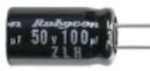 100uF 50V 8x12.5mm 105°C Кондензатор електролитен ZLH RUBYCON