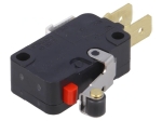 D3V-165M-1C5 - Микропревключвател с лост и ролка Omron, SPDT, 16A/250VAC, 10A/30VDC, ON-(ON)