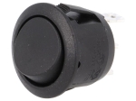 Ключ ON-ON SPDT 10A/250VAC черен R13-112C-BB-0D SCI