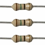 15 Ohm 0.5W 5% CARBON FILM RESISTOR