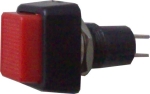БУТОН PBS-22B 250V/2A ЧЕРВЕН