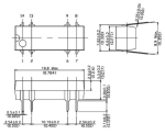 Рид реле D31A5100 CELDUC, бобина 12VDC, 1A SPST-NO