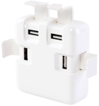 Зарядно за телефон 4xUSB 4000mA 110-220V YOURZ YZ-CL4