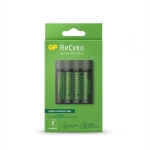 Зарядно устройство за батерии M451 GP BATTERIES + 4бр батерии NiMH 1.2 V AA/R6 2700mAh GP RECYKO