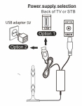 AP8828 активна DVB-T/T2 ефирна антена с магнит