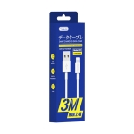 Кабел за данни Yookie CB1, Micro USB, 3.0m, Бял