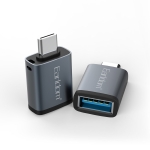 Преходник Earldom ET-OT60, USB F 3.0 към Type-C, OTG, Сив