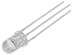 Светодиод 5mm, двуцветен червен/син, 8500mcd / 4000mcd, 30° 20mA OSRBMC5B31A OPTOSUPPLY