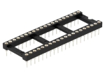 Цангов цокъл за ИС 18pin DIP, 7.62mm THT растер 2.54mm