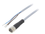FESTO NEBU-M8G3-K-2.5-LE3 / 541333 Съединителен кабел. M8. PIN 3. прав. 2.5m