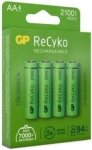 Акумулаторна батерия GP R6 AA 2100mAh RECYKO NiMH 4бр.