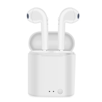 Bluetooth слушалки HBQ i7 TWS, бели