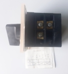 КЛЮЧ ПГП 63A сх.20 3х380V с две секции, две положения (0-I)