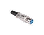 Женски канон XLR за монтаж на кабел 3pin