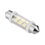 Автолампа LED SV8.5 12V 10*40, 6xSMD