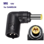 Захранваща букса/преходник M6 3-Pin DC - 5.5*3.0mm за лаптоп Samsung 19V