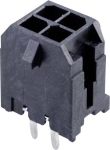 Гнездо, проводник-платка, мъжки, Micro-Fit 3.0, 3mm, PIN: 4 / 2x2pin