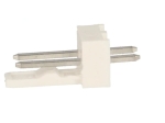 Гнездо проводник-платка, 2PIN мъжки 2.54mm THT