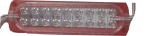 Светодиоден модул 18 LED, 1.8W, 12VDC червен