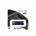 Flash drive (Флаш-памет) Kingston DataTraveler Exodia Onyx, 128GB, USB 3.2 Gen 1, Черна
