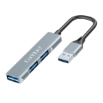 USB хъб Earldom ET-HUB09, USB 3.0, 3 порта