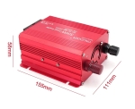 ТРАНСФЕРТЕР ИНВЕРТОР 500W 12V/230V 2 USB С ДИСПЛЕЙ YINLEADER F-500A