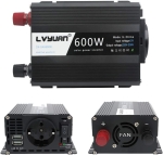 ТРАНСФЕРТЕР ИНВЕРТОР 600W 12V/230V 2 USB LVYUAN F-600A