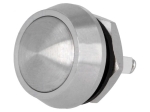 Бутон GQ12B-10/S ONPOW SPST-NO 2A/36VDC IP65 / вандало и водоустойчив