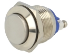 Бутон GQ19H-10/N ONPOW SPST-NO 2A/36VDC IP65 / вандало и водоустойчив
