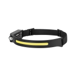 Акумулаторен челник-лента за глава (5W COB + 3W Led)  Rebel